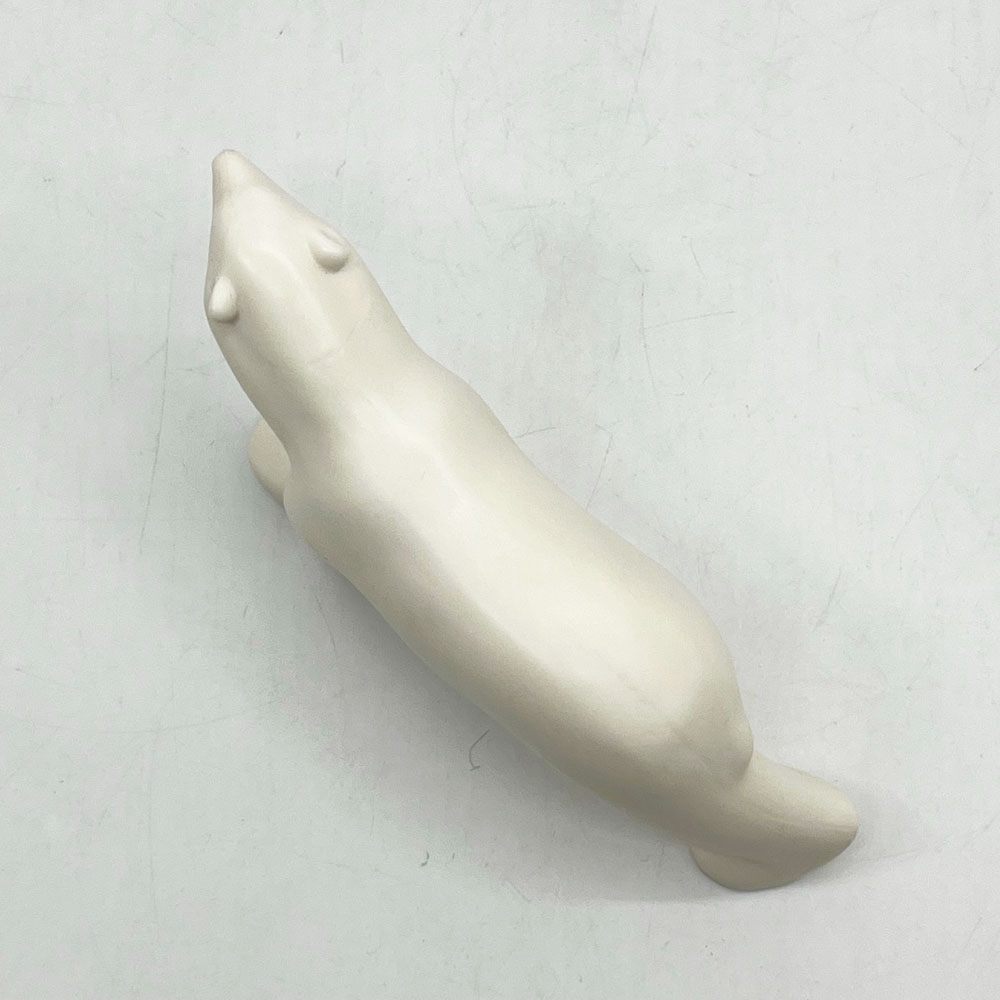 フランソワポンポン François Pompon フィギュア シロクマ Ours blanc オブジェ フランス PAPO社製 PVC製 ●