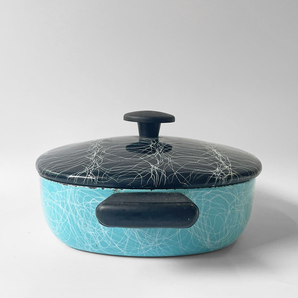 セレンディピティ エナメルウェア Serendipity enamelware スパゲッティ ストリング ホーロー鍋 両手鍋 琺瑯 USビンテージ ◇