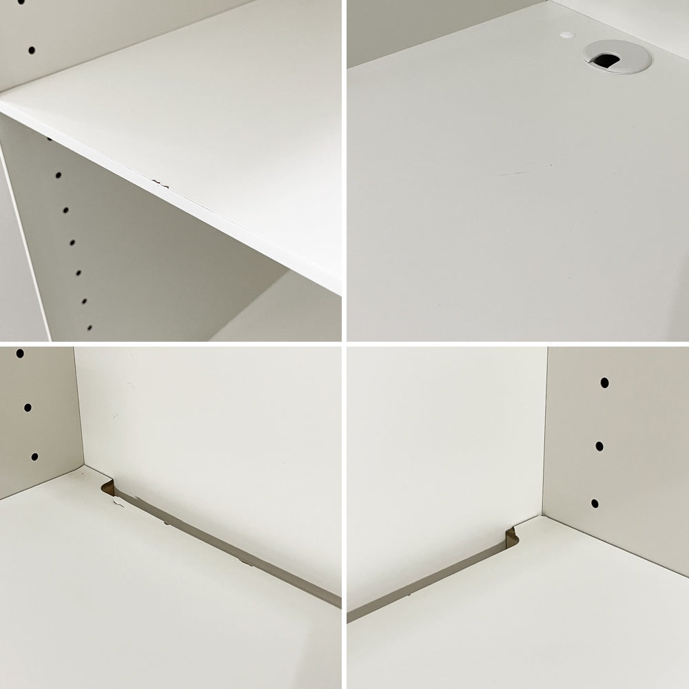 アルフレックス arflex コンダクター Conductor チェスト キャビネット ホワイト ドロップダウン扉 シンプルモダン ●