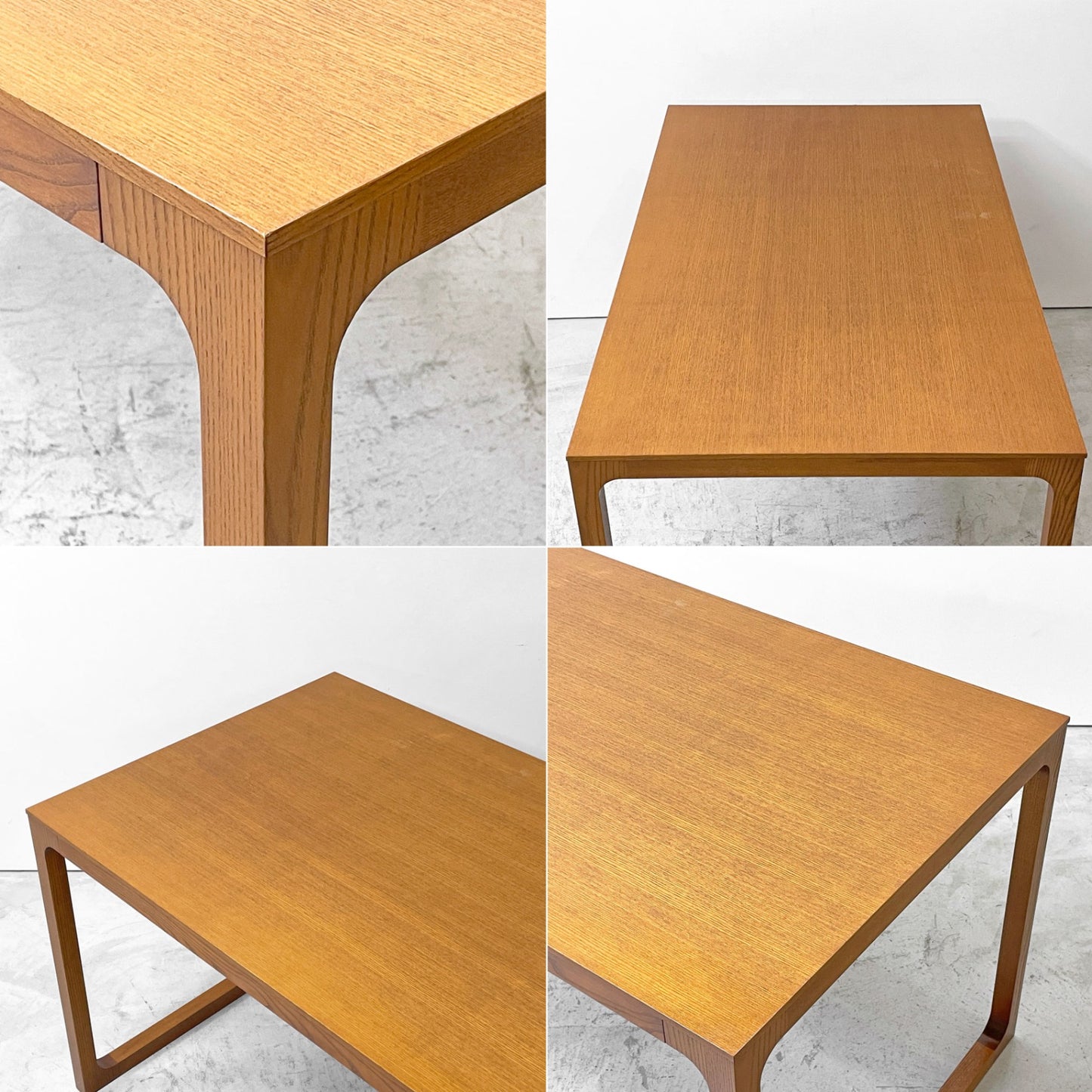イデー IDEE マルー MALUH ダイニングテーブル 1300 アッシュ材 アントンブラウン ANTON brown モダンデザイン ●