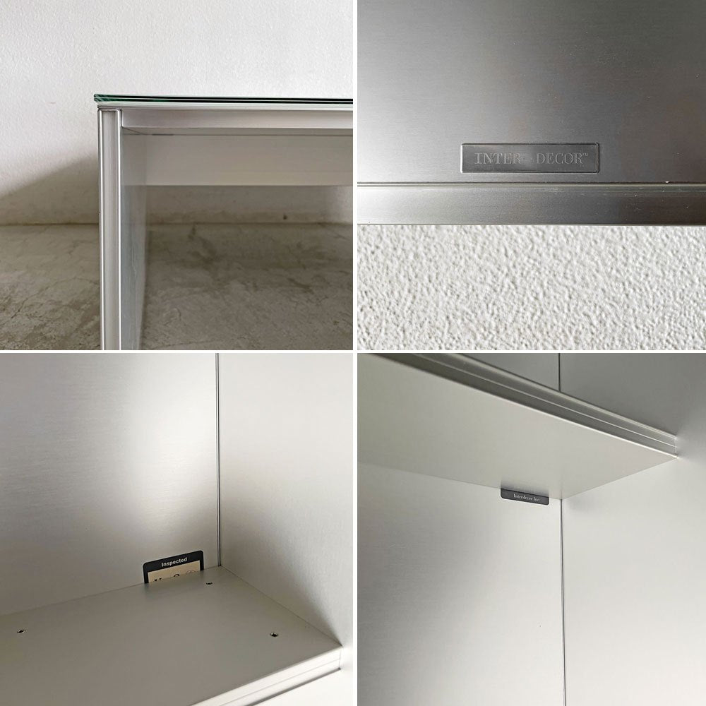 カッシーナイクスシー Cassina ixc. エアーフレーム AIR FRAME 3002 センターテーブル スクエア W120.5cm ガラス天板付 デヴィッド・チッパーフィールド インターデコール 〓
