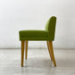 イデー IDEE ローバックチェア LOW BACK CHAIR ドレッサーチェア スツール メープル材 グリーン 北欧スタイル ●