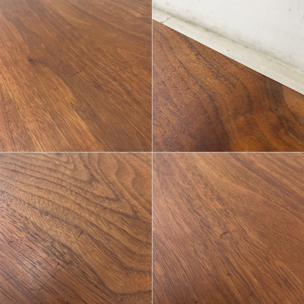 グリニッチ greeniche カフェテーブル Cafe Table 800×600×610 ウォールナット無垢材 Xレッグ ●