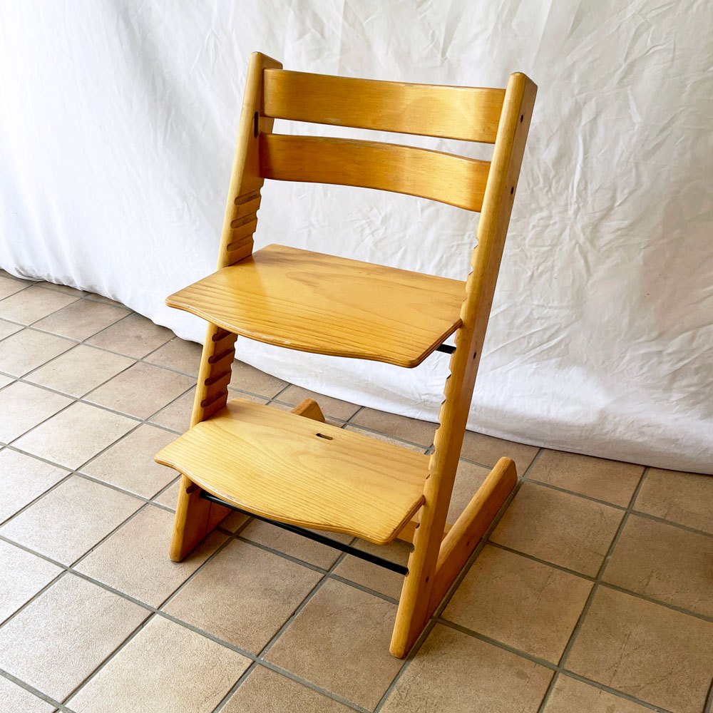 ストッケ STOKKE トリップトラップ TRIPP TRAPP ベビーチェア キッズチェア S/N無し ノルウェー 北欧家具 ◇