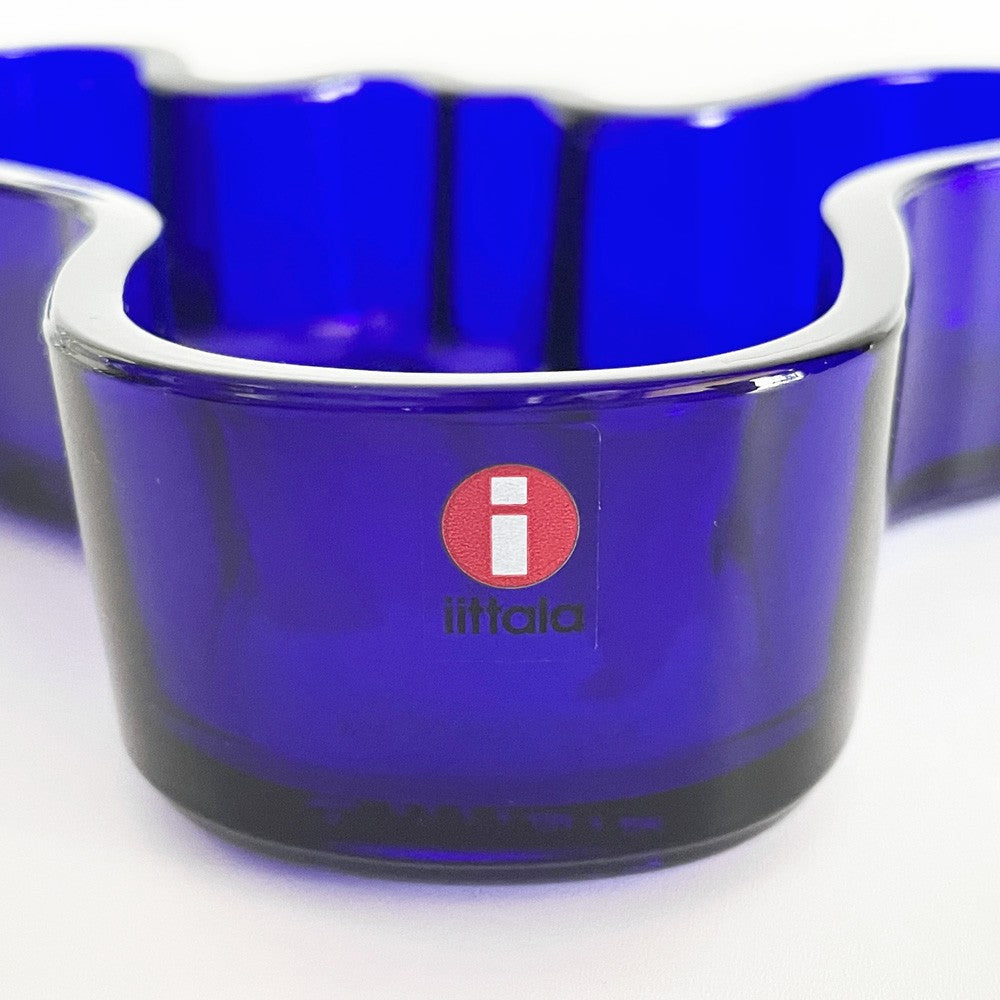 イッタラ iittala アルヴァ・アアルト コレクション Alvar Aalto Collection ボウル 136mm コバルトブルー フィンランド 北欧雑貨 箱付 ■