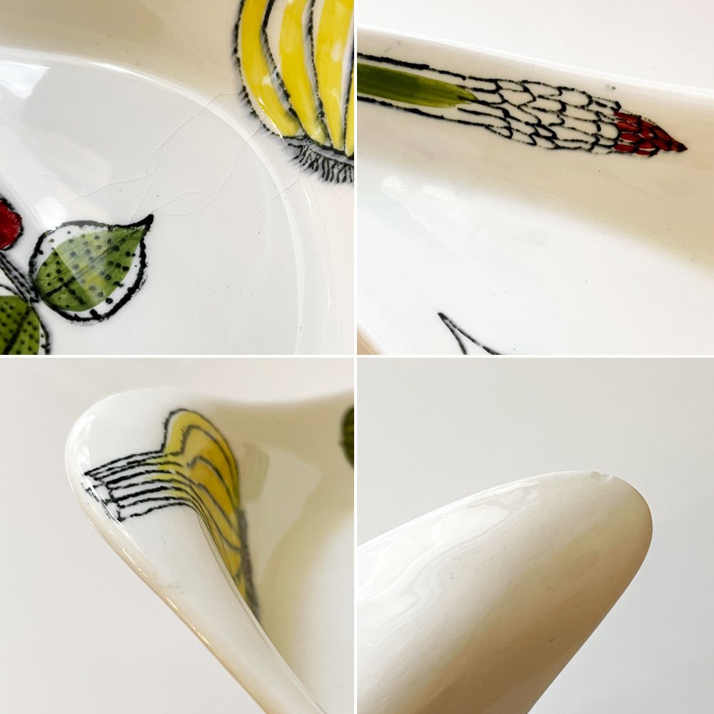 ミッドウィンター Midwinter サラダウェア SALAD WARE ブーメラントレイ サイドディッシュ プレート テレンス・コンラン UKビンテージ ◎