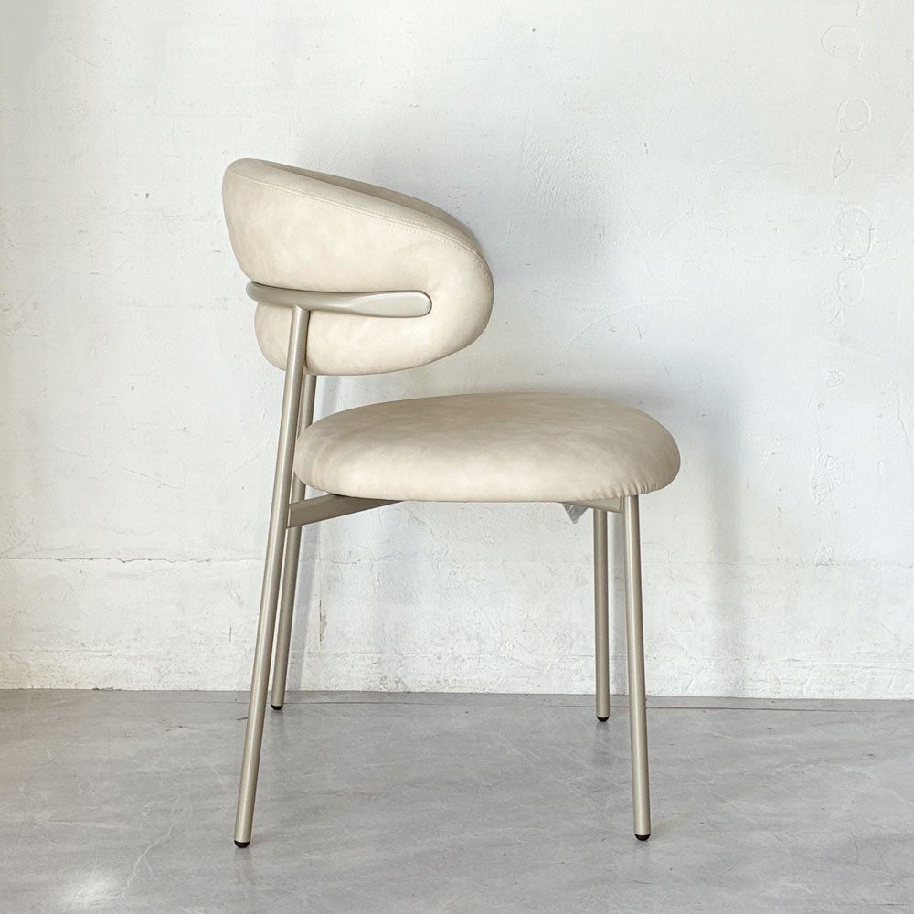 カリガリス Calligaris オレアンドロ OLEANDRO ダイニングチェア PVC張り 合成皮革 イタリア製 2025年製 美品 B ★
