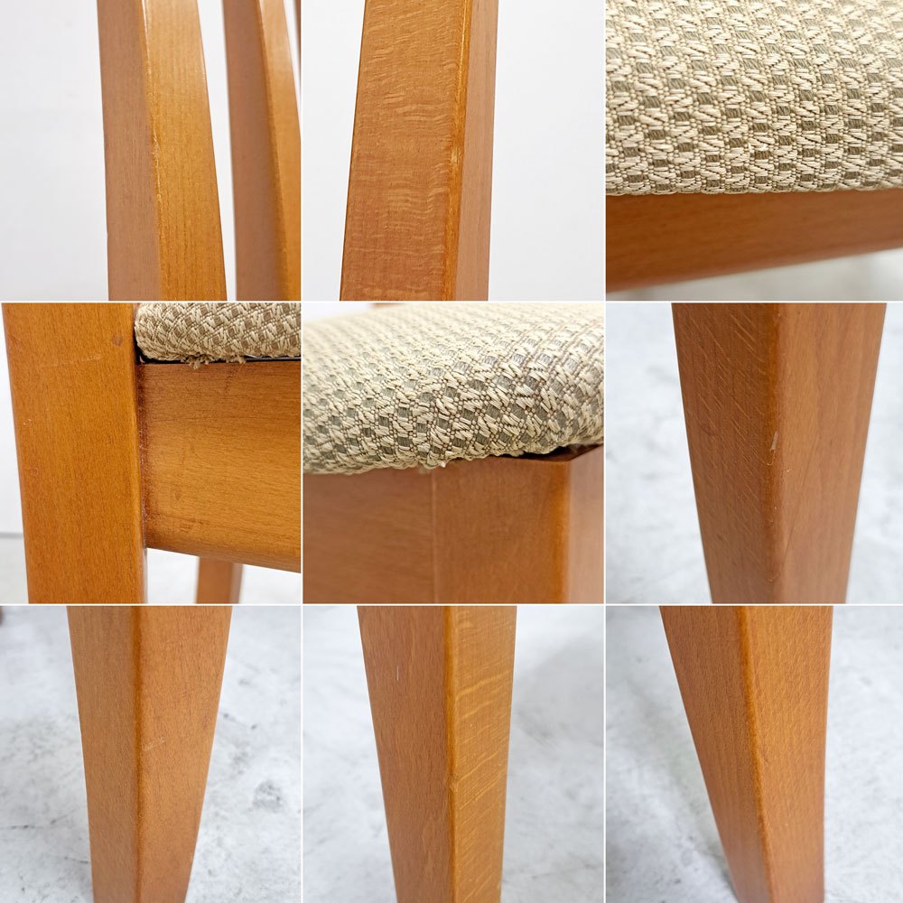 スコービー Skovby ダイニングチェア SM66 ビーチ材 ファブリック モダンデザイン デンマーク 北欧家具 A ●