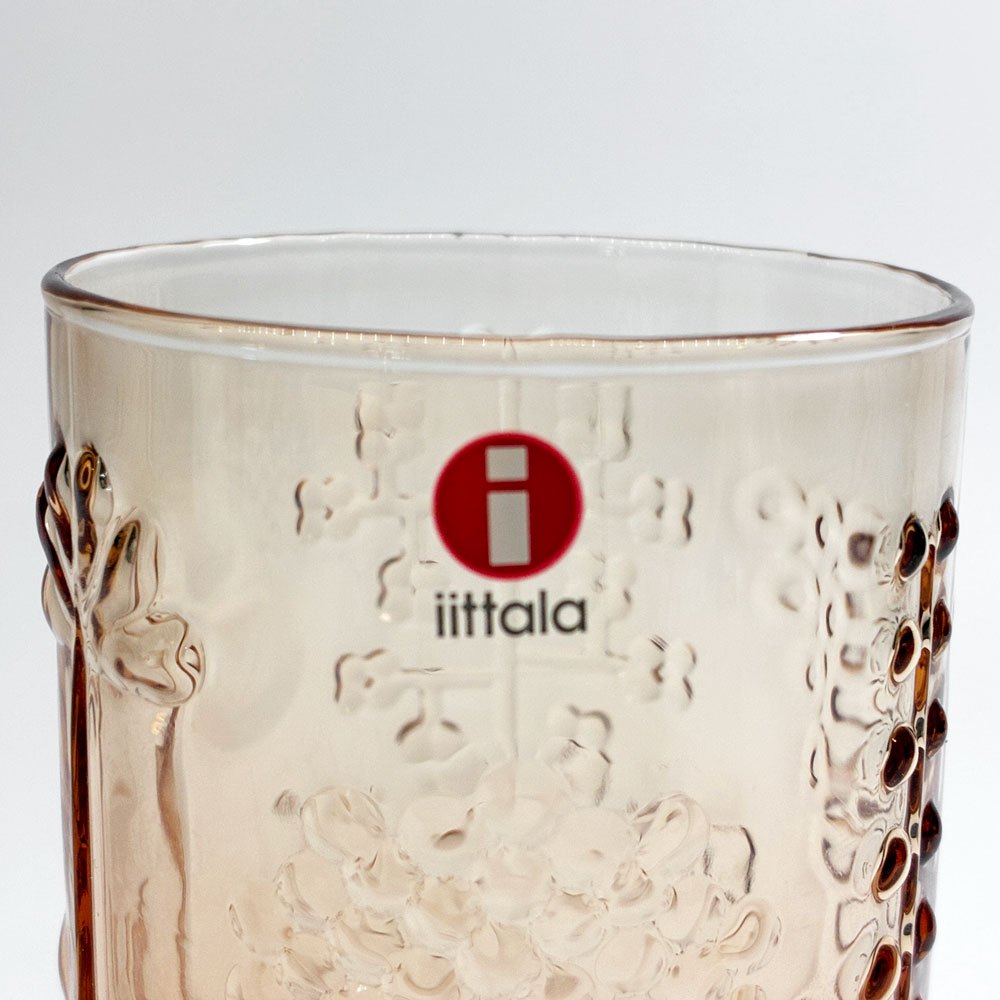 イッタラ iittala フローラ Flora タンブラー セビリアオレンジ プレスガラス オイバ・トイッカ 北欧食器 フィンランド ★