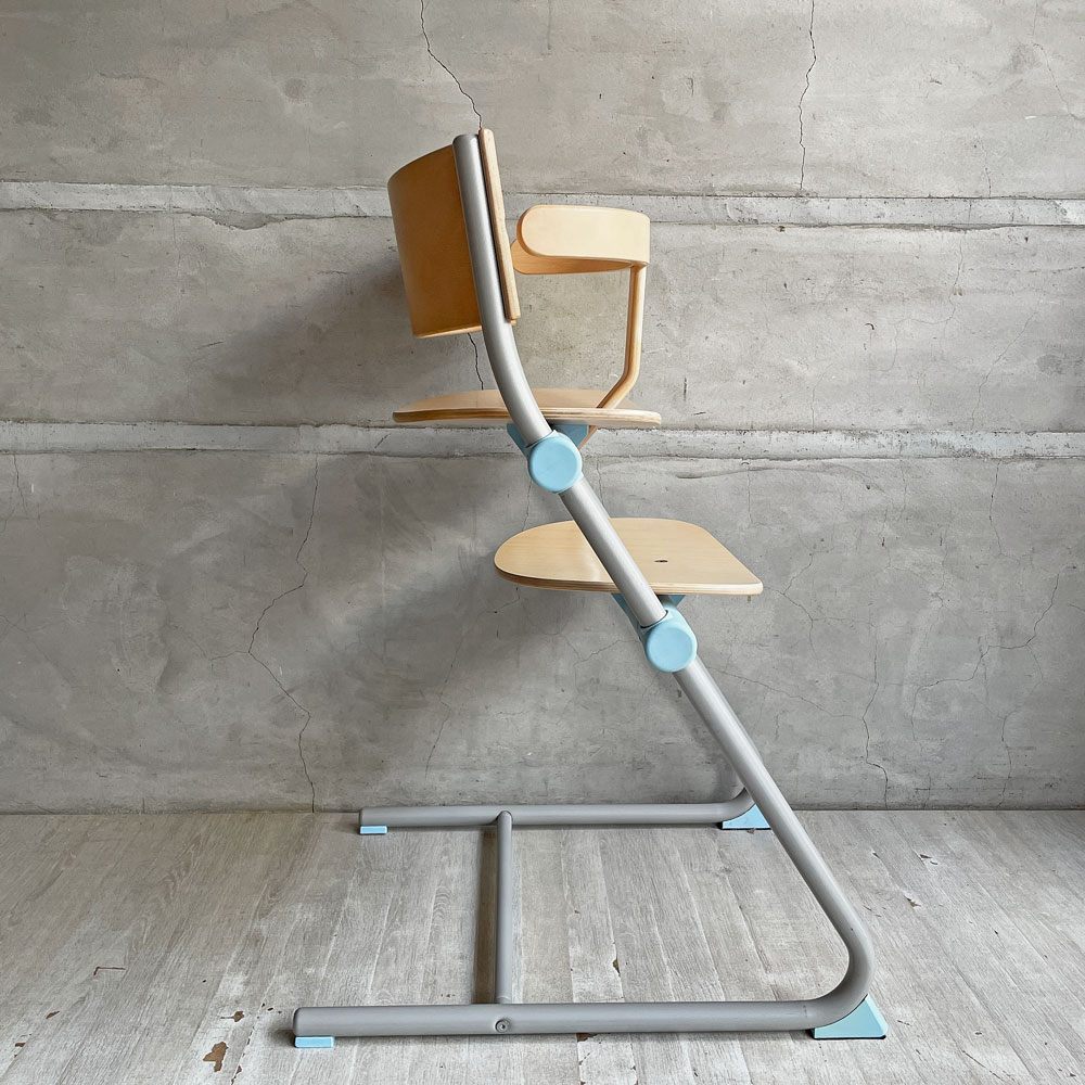 ブリオ BRIO フレックスチェア Flex Chair ベビーチェア ガード付き ブルー ステップアップチェア スウェーデン ♪
