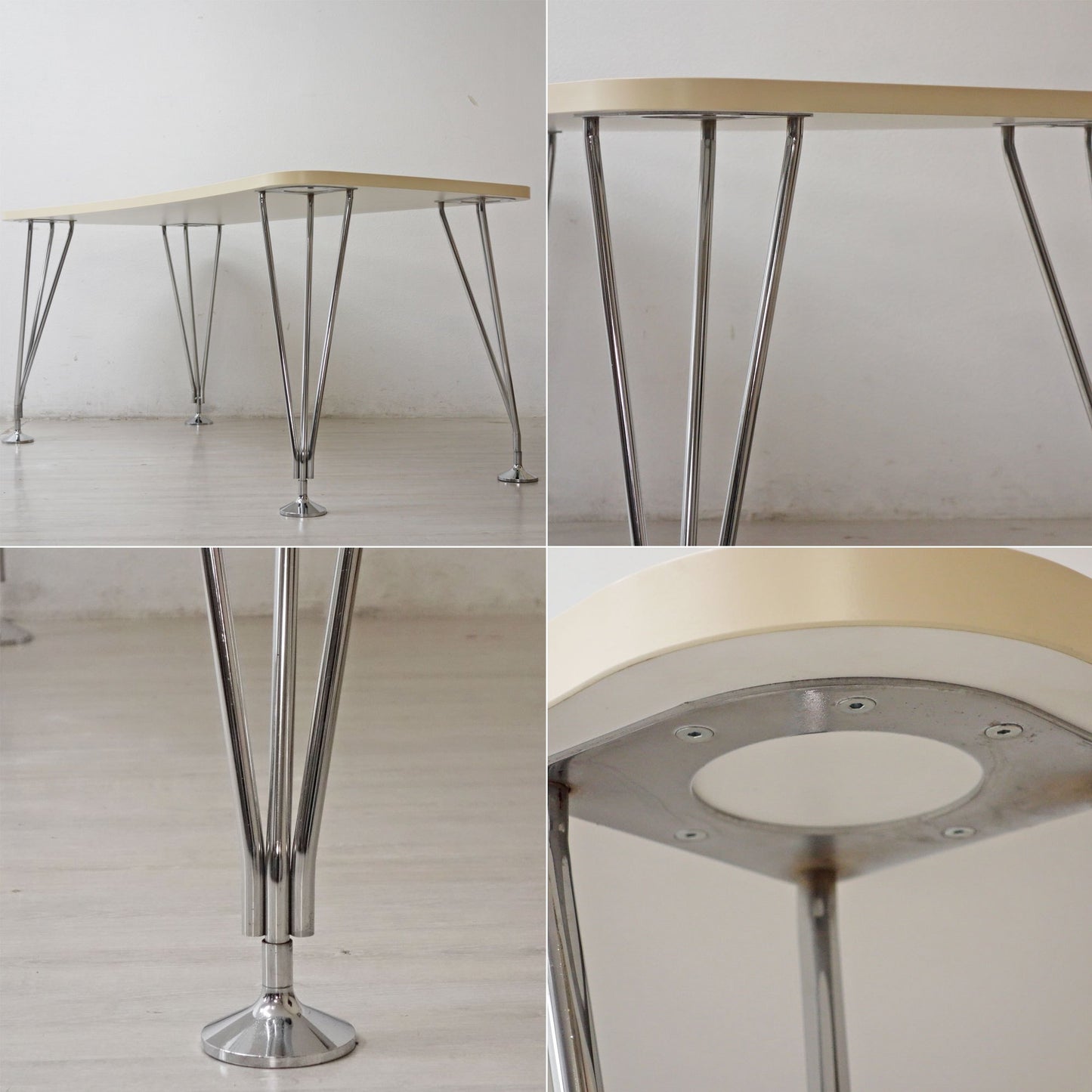 カルテル Kartell マックス MAX 160 ホワイト ミーティングテーブル フェルーチョ・ラヴィアーニ Ferruccio Laviani デザイン ●
