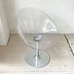 カルテル Kartell エロエスチェア Ero|S| フィリップスタルク S+ARCK クリスタル 1本脚 回転式 ラウンドベース スペースエイジ ★