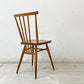 アーコール Ercol スティックバックチェア ダイニングチェア エルム材 UKビンテージ Vintage オイルフィニッシュ 英国家具 ●