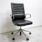 ヴィトラ vitra AC4 ワークチェア オフィスチェア ハイバック アームチェア 本革 アルミベース キャスター アントニオチッテリオ 現状品 ●