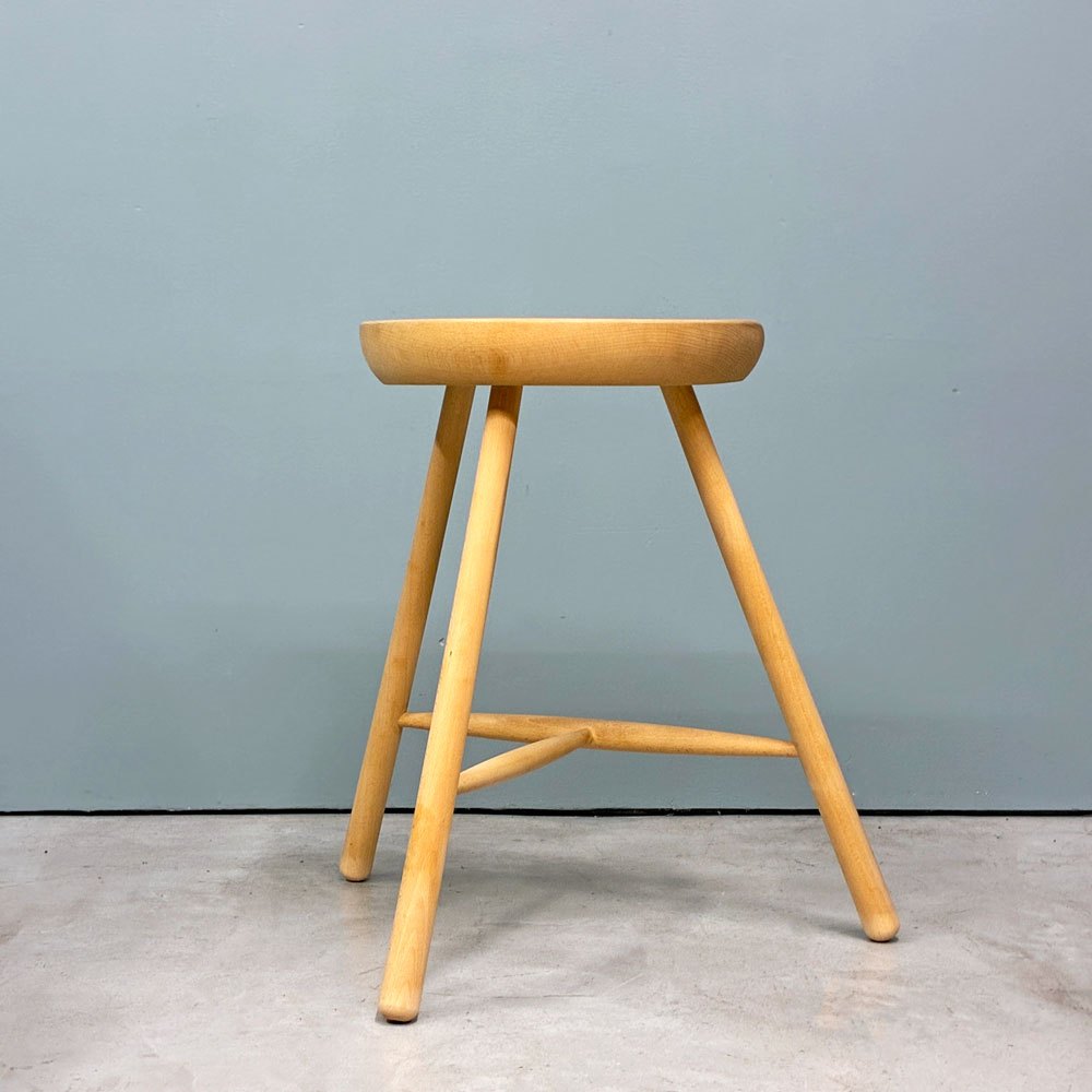 ワーナー Werner シューメーカーチェア Shoemaker Chair NO.59 スツール ビーチ材 ソープ仕上げ ラーズ・ワーナー デンマーク 北欧家具 B ◎
