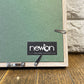 ニュートン newton 都立大 オリジナルウッドフレーム 額縁 オーダー品 オーク材 ワイパーホワイト 八ツ切 26×32cm 外箱付 ◎