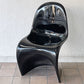 パントンチェア ビンテージ ダイニングチェア ヴェルナーパントン Verner Panton ブラック 1984年製 Horn スペースエイジ 希少 A ◇