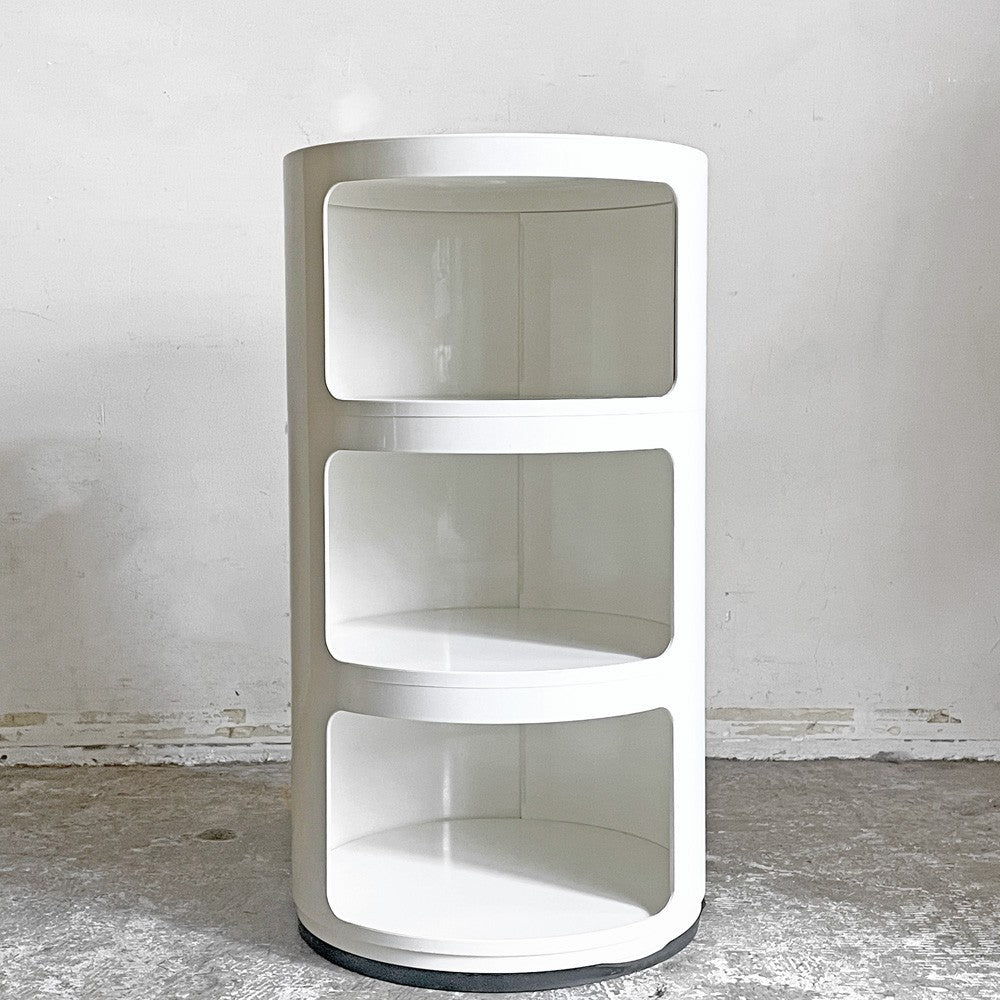 カルテル Kartell コンポニビリ 3段 ホワイト ストレージボックス アンナ・カステッリ・フェリエーリ イタリア ■