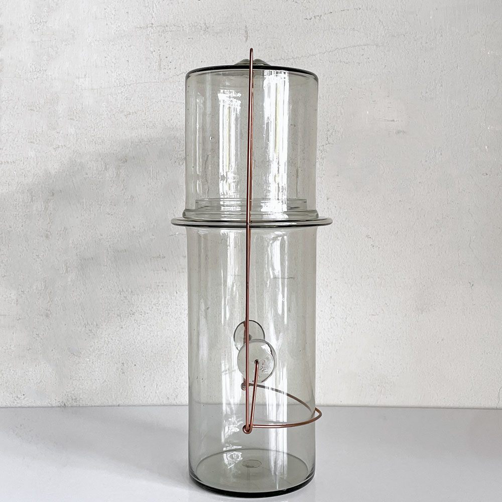 ピーターアイビー PETER IVY パスタ ジャー Pasta Jar L ガラス φ10 x 29 cm 流動研究所 現代作家 ■