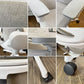 イトーキ ITOKI アクトチェア ACT chair エクストラハイバック ランバーサポート デスクチェア 布張り ホワイトグレー 2019年製 参考定価 ¥211,530- ◎