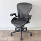 ハーマンミラー Herman Miller アーロンチェア スタンダード Bサイズ ポスチャーフィット グラファイトベース デスクチェア ビル・スタンフ＆ドン・チャドウィック ◇