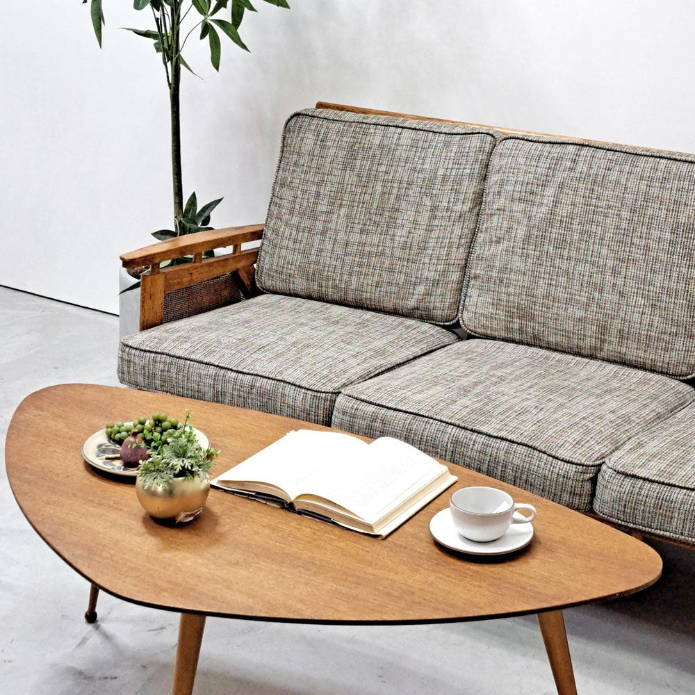 アクメファニチャー ACME Furniture ウィッカー WICKER SOFA 3P 3人掛け ソファ ハックベリー ラタン ファブリック 西海岸スタイル ●