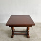 UKビンテージ Vintage ドローリーフテーブル ダイニングテーブル 伸長式 W90/120/149.5cm オーク材 天板再塗装品 イギリス 英国アンティーク 〓