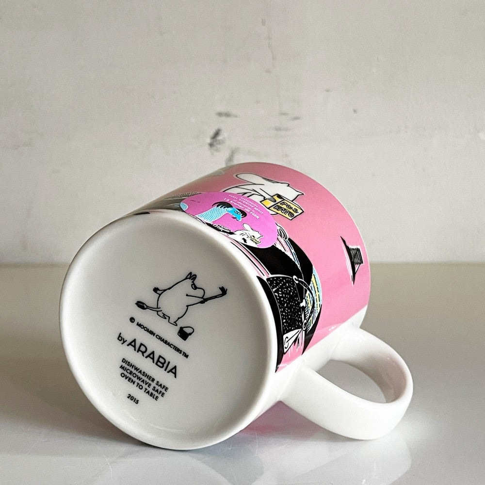 アラビア ARABIA ムーミンマグ MOOMIN キープウォータークリーン Keep Waters Clean 2015年 スウェーデン限定 フィンランド 北欧食器 ■