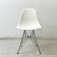 ハーマンミラー Herman Miller サイドシェルチェア ポリプロピレン製 エッフェルベース ホワイト C&R イームズ ミッドセンチュリー B ●