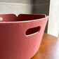 ムート MUUTO レストアバスケット RESTORE BASKET ラウンド フェルト地 ピンク ミカ トルバネン デンマーク 定価27,500円 ♪