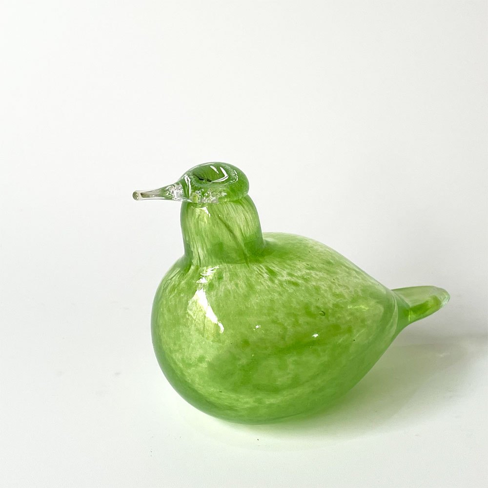 ヌータヤルヴィ Nuutajarvi バーズバイトイッカ Birds by Toikka リトルターン Little tern ライトグリーン オイバ・トイッカ Oiva Toikka イッタラバード 北欧雑貨 ★