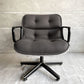 ノル Knoll ポロックチェア Pollock Chair エグゼクティブチェア 5本脚 グライズ仕様 ファブリックシート デスクチェア チャールズ・ポロック Charles Pollock ♪