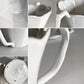 アスティエ・ド・ヴィラット Astier de Villatte マーガレット Marguerite チョコレートカップ＆ソーサー C&S 陶器 フランス 合計定価￥47,960- ■