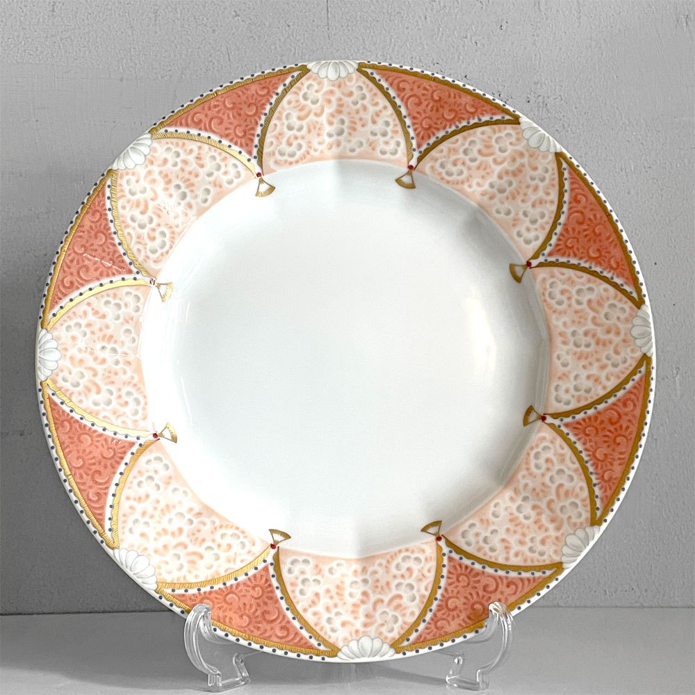 ロイヤルコペンハーゲン ROYAL COPENHAGEN フェアリーテイル Fairytale プレート 22.5cm 金彩 磁器 北欧 デンマーク 廃番 A ■