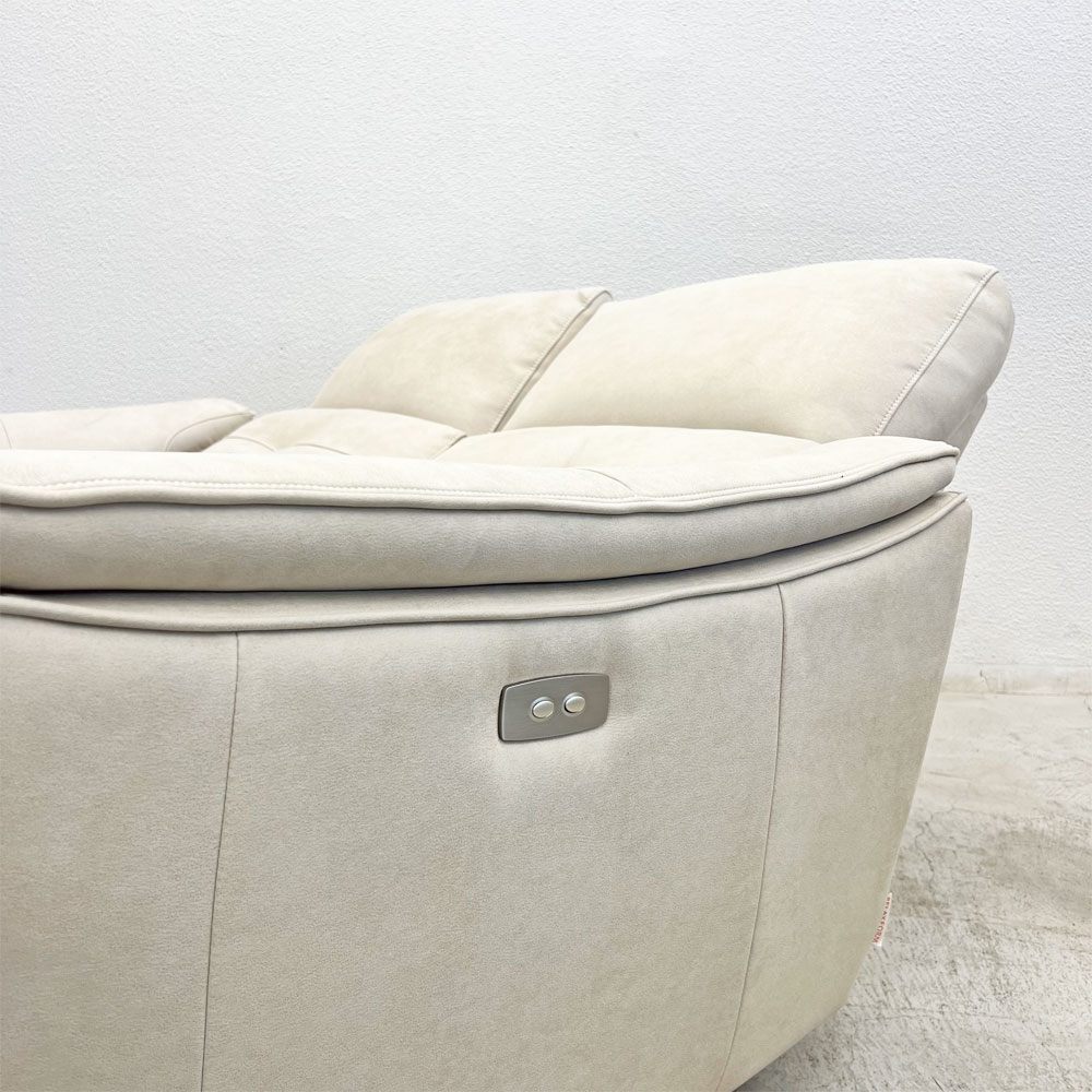 リラックスフォーム RELAX FORM バッジオ BAGGIO 2pソファ 2割れタイプ 電動リクライニング w142cm 関家具 〓
