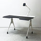 ハーマンミラー Herman Miller エンベロップデスク Envelop Desk スライド天板 & 高さ調節機能 ビル・スタンフ ジェフ・ウェバー モニターアーム付き A ●