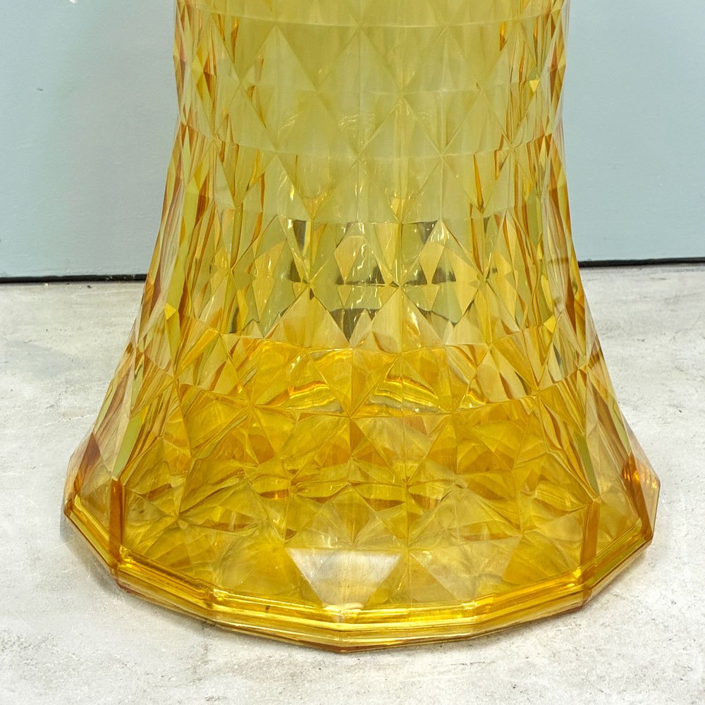 カルテル Kartell ストーン STONE スツール サイドテーブル H46cm ポリカーボネート マルセル・ワンダース ◎