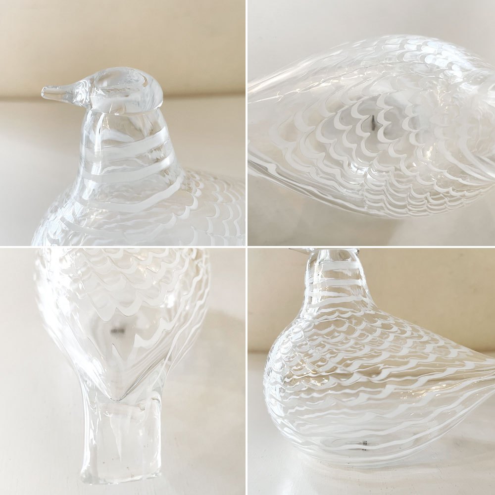 イッタラ iittala バーズバイトイッカ Birds by Toikka メディエータードーブ Mediator Dove ハト オイバ・トイッカ イッタラバード 定価￥49,500- ◎