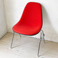 ハーマンミラー Herman Miller サイドシェルチェア MFS製 FRP アプホルスター ジラルド生地 ファブリック スタッキングベース イームズ ビンテージ ★