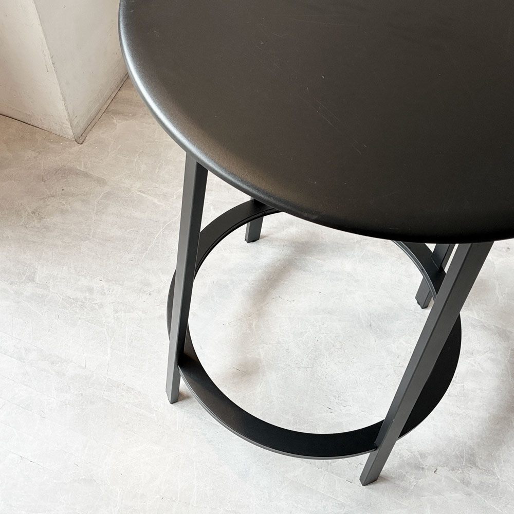 ヘイ HAY リボルバー バーテーブル REVOLVER BAR TABLE  カウンターテーブル ハイテーブル H105cm ブラック レオン・ランズメイヤー デンマーク 定価￥99,000 - ★