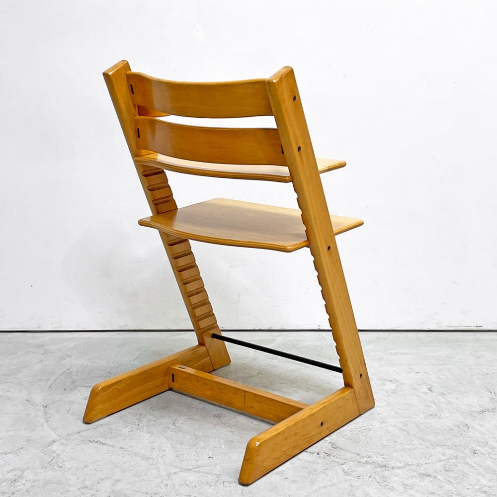 ストッケ STOKKE トリップトラップ TRIPP TRAPP ベビーチェア キッズチェア S/N無し カード付き ノルウェー 北欧家具 ●