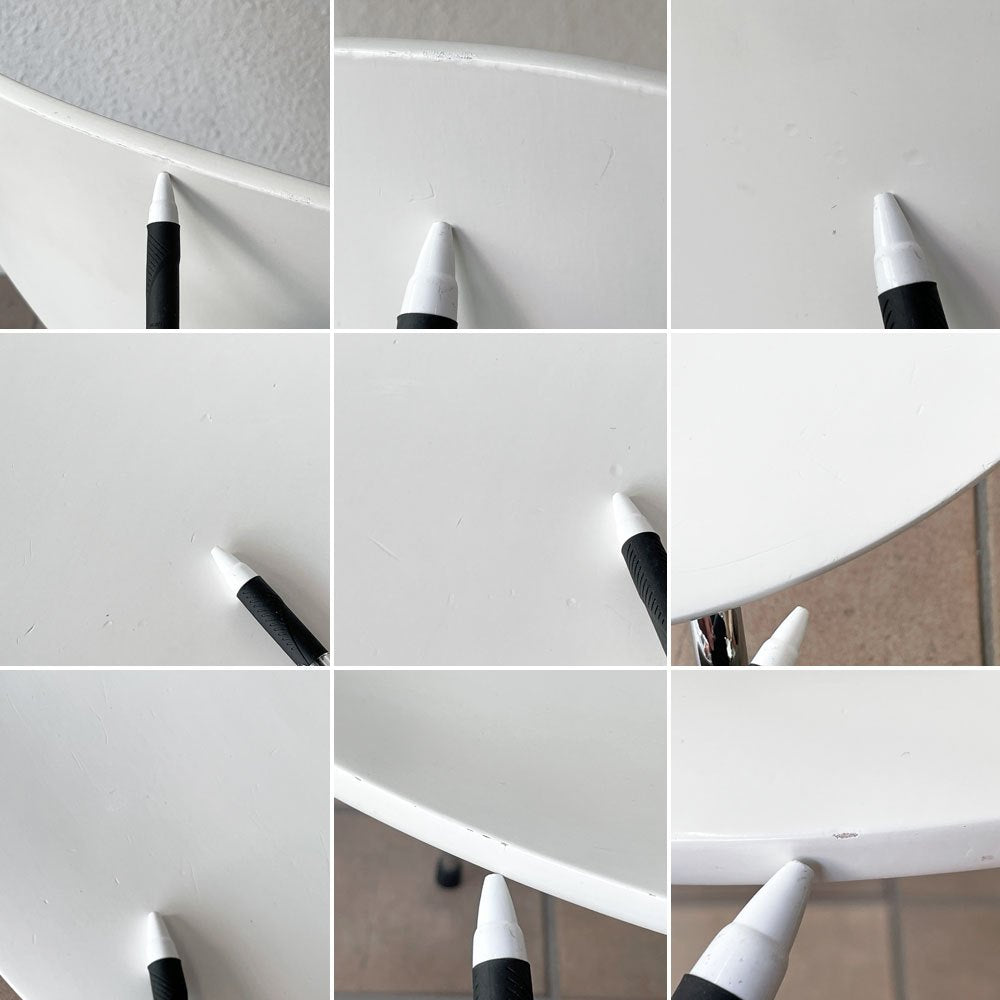フリッツハンセン Fritz Hansen アントチェア 4本脚 ラッカー仕上げ ホワイト アルネ・ヤコブセン 北欧家具 ◇