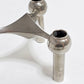 ストッフ ナゲル STOFF Nagel S22 キャンドルホルダー クローム candle holder Chrome インテリア オブジェ ドイツ ビンテージ ●