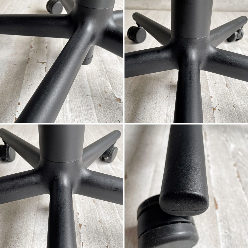 ヴィトラ vitra ルーキー Rookie デスクチェア キャスターチェア コンスタンチン・グルチッチ グレー シンプルデザイン 定価￥78,100-  ♪