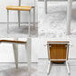 スタンダードチェア Standard chair リプロダクト ナチュラルオーク×ホワイト ジャン・プルーヴェ Jean Prouve 名作椅子 B ●