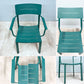 ザ・コンランショップ THE CONRAN SHOP ハイライン アウトドア アームチェア HIGHLINE OUTDOOR ARM CHAIR グリーン A ◎