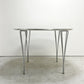 フリッツハンセン Fritz Hansen B603 スーパー円テーブル Bテーブル ダイニングテーブル 100x100cm  ピート・ヘイン アルネ・ヤコブセン ブルーノ・マットソン デンマーク 北欧家具 ●