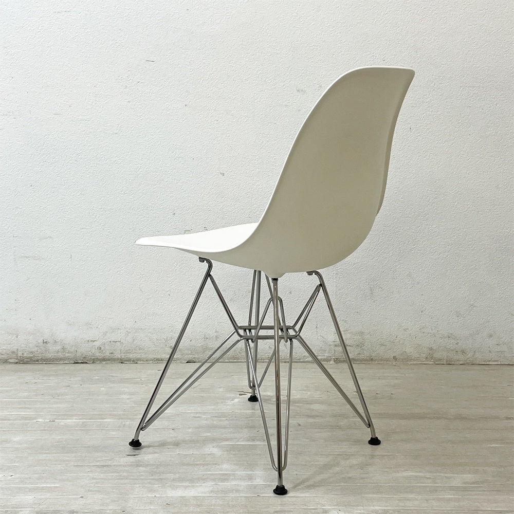 ハーマンミラー Herman Miller サイドシェルチェア ポリプロピレン製 エッフェルベース ホワイト C&R イームズ ミッドセンチュリー A ●