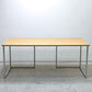 ビスレー BISLEY デスクプラン DESK PLAN Lフット ワーキングテーブル デスク オーク メラミン天板 スチール脚 W170cm イギリス ●