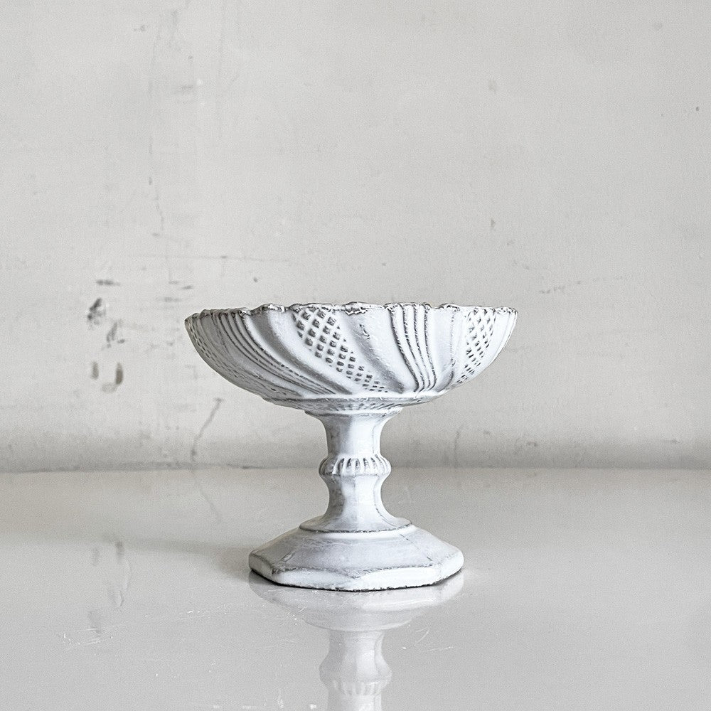 アスティエ・ド・ヴィラット Astier de Villatte ピン パン ポン Pim Pam Poum パン Pam スタンド コンポート W10.5cm トレイ 陶器 フランス ■